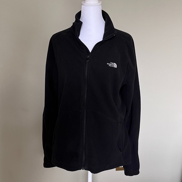 The North Face Jackets & Blazers - North Face Black XL Fleece Zip-up